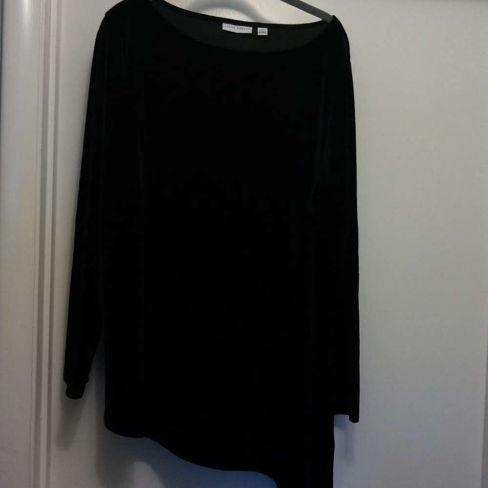 Susan Graver velvet tunic